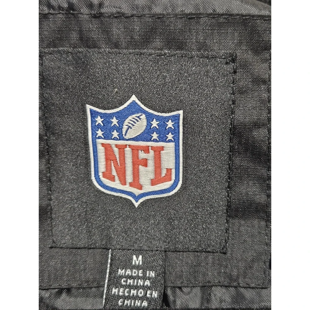 New Orleans Saints NFL‎ G-III Full Zip Jacket Men's M Black Gold Windbreaker